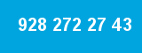 928 272 27 43 928 272 27 43